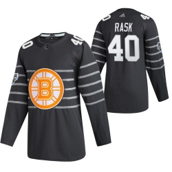 Bruins 40 Tuukka Rask Gray 2020 NHL All Star Game Adidas Jersey