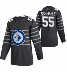 Jets 55 Mark Scheifele Gray 2020 NHL All Star Game Adidas Jersey