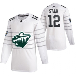 Wild 12 Eric Staal White 2020 NHL All Star Game Adidas Jersey