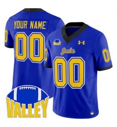 Men South Dakota State Jackrabbits Active Player Custom Blue 2025 F U S E Vapor Limited Stitched Football Jersey Men South Dakota State Jackrabbits Active Player Custom Blue 2025 F U S E Vapor Limited Stitched Football Jersey