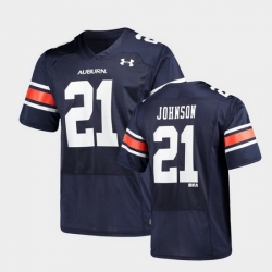 Auburn Tigers Kerryon Johnson Navy Replica Men'S Jersey