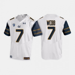 California Golden Bears Davis Webb College Football White Jersey