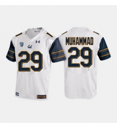 California Golden Bears Khalfani Muhammad College Football White Jersey