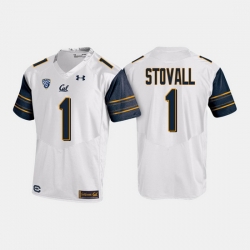 California Golden Bears Melquise Stovall College Football White Jersey