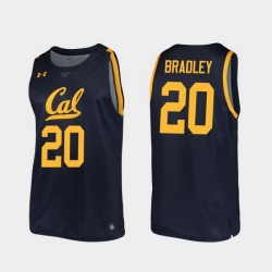 Men California Golden Bears Matt Bradley Replica Navy College Basketball 2019 20 Jersey