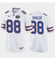 Florida Gators Adam Shuler White Away Men'S Jersey