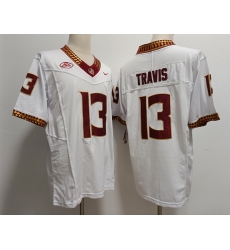 Men Women Youth Florida State Seminoles #13 Jordan Travis White 2023 F U S E Stitched Limited NCAA Jersey