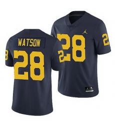 Michigan Wolverines Brandon Watson Navy Limited Men'S Jersey