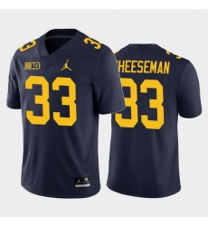 Michigan Wolverines Cameron Cheeseman Navy Home Men'S Jersey