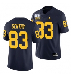 Michigan Wolverines Zach Gentry Navy College Football Men'S Jersey