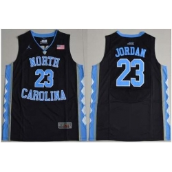 Men North Carolina Tar Heels Michael Jordan Navy Alternate Men Jersey