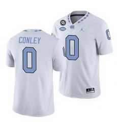 North Carolina Tar Heels Ja'Qurious Conley White Game Football Replica Jersey