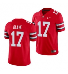 Ohio State Buckeyes Chris Olave Scarlet College Football Men'S Jersey