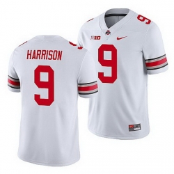 Ohio State Buckeyes Zach Harrison White Game Men'S Jersey