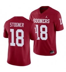 Oklahoma Sooners Austin Stogner Crimson Alumni Men'S Jersey