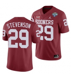 Oklahoma Sooners Rhamondre Stevenson Crimson 2020 Cotton Bowl Classic College Football Jersey