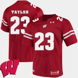 Men Wisconsin Badgers Jonathan Taylor Red Alumni Football Game Ncaa 2018 Jersey