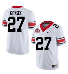 2020 Men #27 Austin Kirksey Georgia Bulldogs 1980 National Champions 40th Anniversary College Footba