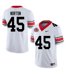 2020 Men #45 Bill Norton Georgia Bulldogs 1980 National Champions 40th Anniversary College Football