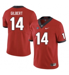 Men #14 Arik Gilbert Georgia Bulldogs College Football Jerseys Sale-Red