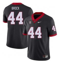 Men #44 Cade Brock Georgia Bulldogs College Football Jerseys Stitched-Black