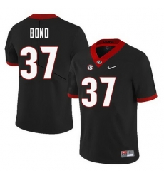 Men Georgia Bulldogs #37 Patrick Bond College Football Jerseys Sale-Black