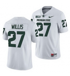 Michigan State Spartans Khari Willis White Nfl Limited Men Jersey