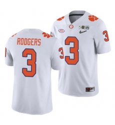 Clemson Tigers Amari Rodgers White College Football Men'S Jersey