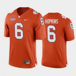 Clemson Tigers Deandre Hopkins Orange Home Men'S Jersey