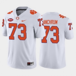 Clemson Tigers Tremayne Anchrum White Away Men'S Jersey