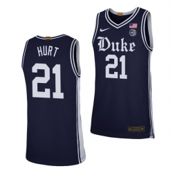 Duke Blue Devils Matthew Hurt Navy Alternate Men'S Jersey