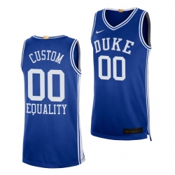 Duke Blue Devils Wendell Moore Blue Equality Social Justice Men Jersey