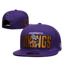 Minnesota Vikings Snapback Cap 25K N561