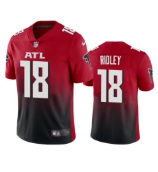 Atlanta Falcons 18 Calvin Ridley Men Nike Red 2nd Alternate 2020 Vapor Untouchable Limited NFL Jersey