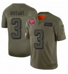 Men Atlanta Falcons 3 Matt Bryant Limited Camo 2019 Salute to Service Football Jersey