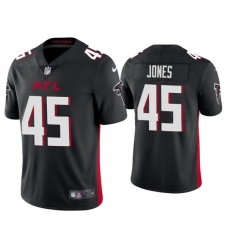 Men's Atlanta Falcons #45 Deion Jones 2020 Black Vapor Untouchable Limited Stitched NFL Jersey