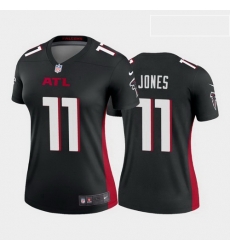 Women Nike 2020 11 Julio Jones Atlanta Falcons Black Nike Vapor Limited Jersey White