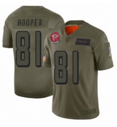 Youth Atlanta Falcons 81 Austin Hooper Limited Camo 2019 Salute to Service Football Jersey