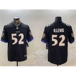 Men   Baltimore Ravens 7 Bucky Irving Black Vapor Untouchable Limited Football Jersey