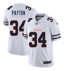 Bears 34 Walter Payton White Men Stitched Football Limited Team Logo Fashion Jersey