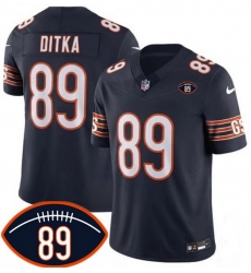 Men Chicago Bears 89 Mike Ditka Navy 2026 With Mike Ditka 89 Patch F U S E Vapor Untouchable Limited Stitched Football Jersey Men Chicago Bears 89 Mike Ditka Navy 2026 With Mike Ditka 89 Patch F U S E Vapor Untouchable Limited Stitched Football Jersey
