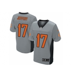 Nike Chicago Bears 17 Alshon Jeffery Grey Limited Shadow NFL Jersey