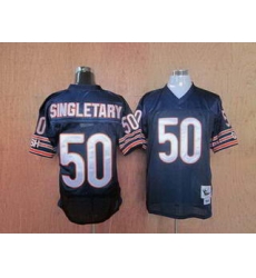 jerseys chicago bears 50 singletary blue throwback