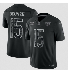 Youth Chicago Bears  15 Rome Odunze Black 2026 Salute to Service Limited Stitched Football Jersey