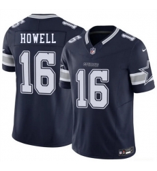 Men Dallas Cowboys  16 Sam Howell Navy 2026 F U S E Vapor Untouchable Limited Stitched Football Jersey