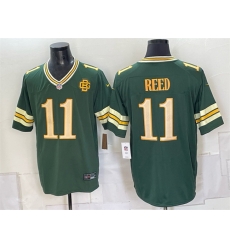 Men Green Bay Packers 11 Jayden Reed Dark Green 2026 Rivalries Collection Limited Stitched Game Jersey Men Green Bay Packers 11 Jayden Reed Dark Green 2026 Rivalries Collection Limited Stitched Game Jersey