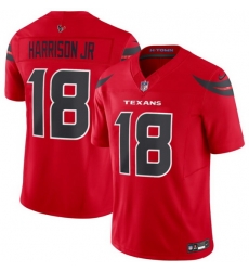 Men Houston Texans 18 Marvin Harrison Jr Red 2024 Alternate Vapor F U S E Limited Stitched Jersey Men Houston Texans 18 Marvin Harrison Jr Red 2024 Alternate Vapor F U S E Limited Stitched Jersey