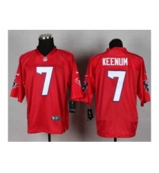 Nike Houston Texans 7 Case Keenum red Elite NFL Jersey