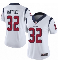 Womens Nike Houston Texans 32 Tyrann Mathieu White Vapor Untouchable Elite Player NFL Jersey