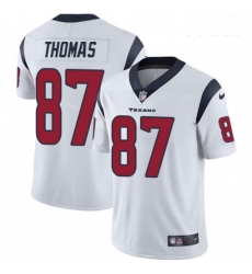 Youth Nike Houston Texans 87 Demaryius Thomas White Vapor Untouchable Limited Player NFL Jersey